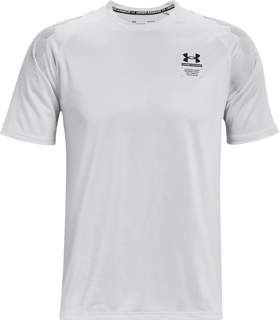 Under Armour Ua Armourprint Ss 014 Halo Gray Xxl