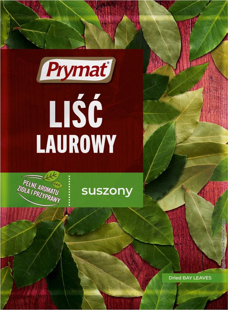 Liść laurowy suszony 6g Prymat Zdjęcie produktu 