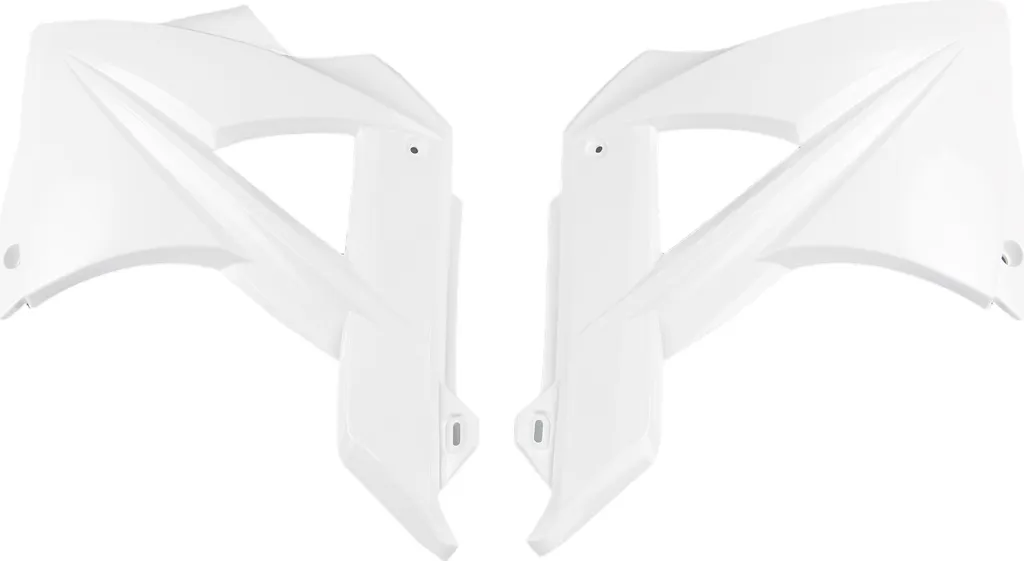 Cache-radiateur UFO PLAST Blanc OEM Gas Gas EC 125-450 2010-2014