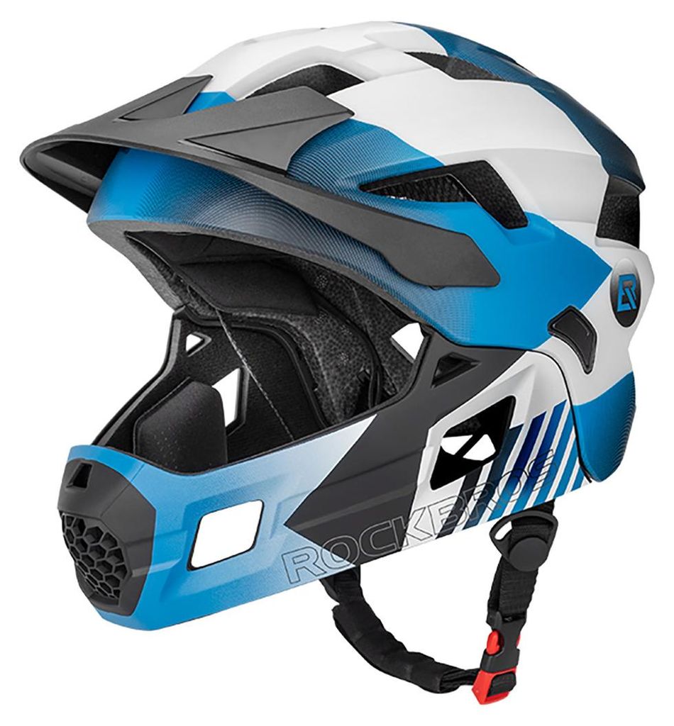 Casque vélo enfant Rockbros 2 en 1 avec mentonnière Image du produit 