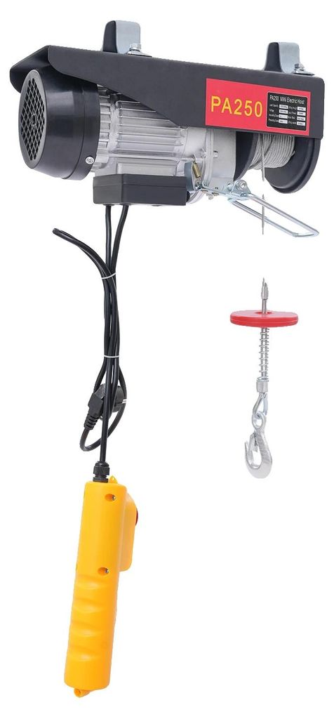 Elektrické navijaky, nosnosť 250 kg, výška zdvihu 18 m, Obrázok produktu 