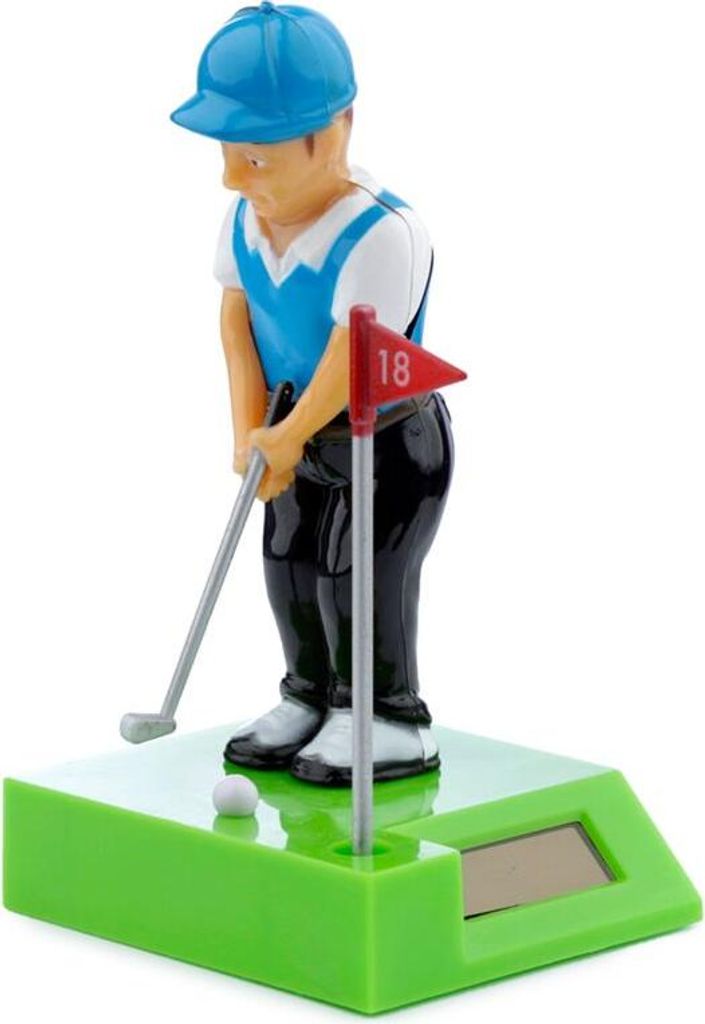 Golfista Sluneční kymácející se postava Obrázek produktu 