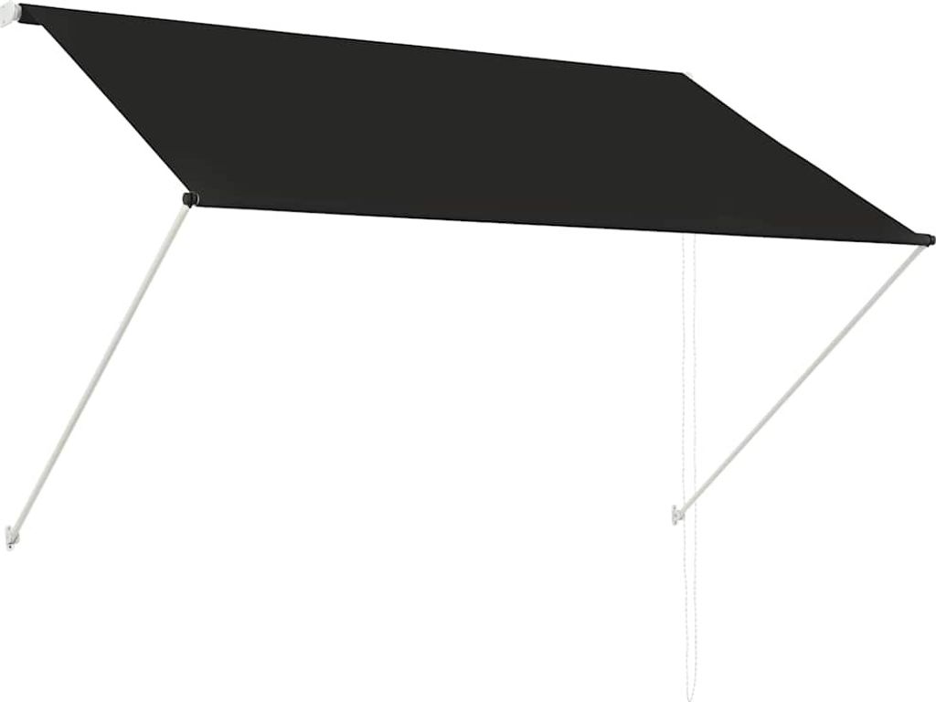 stiahnuteľná markíza vidaXL 200 × 150 cm antracitová Obrázok produktu 