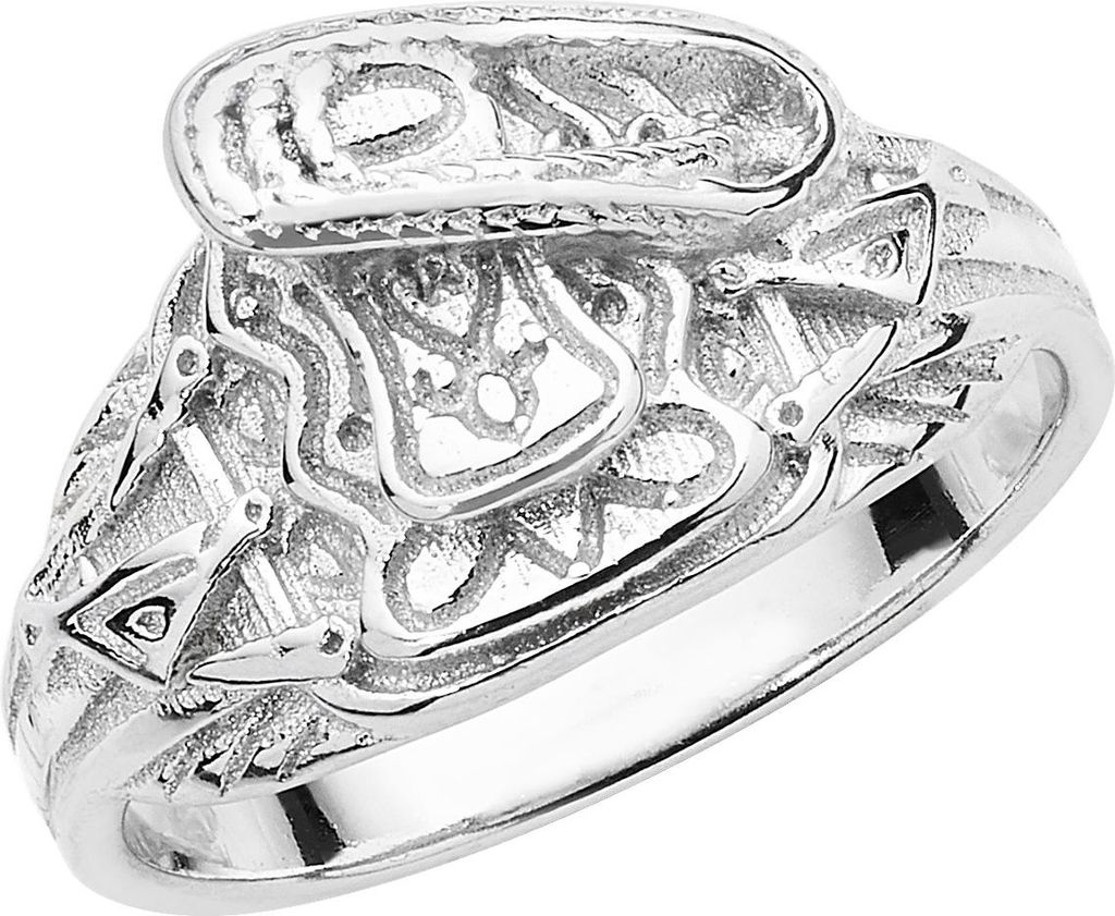 Antikstil 925 Sterling Silber Mädchen - Ring, 42 (13.4); TRS22377RSD