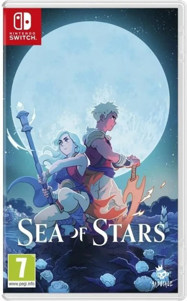 Jeu d'aventure Sea of Stars Switch - RPG Rétro Just For Games en Français