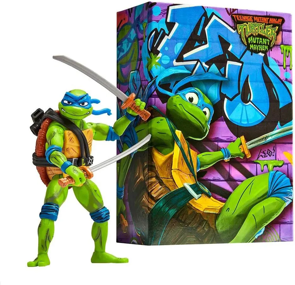 Figurine de Collection Leonardo TMNT 18cm Articulée Comic Con
