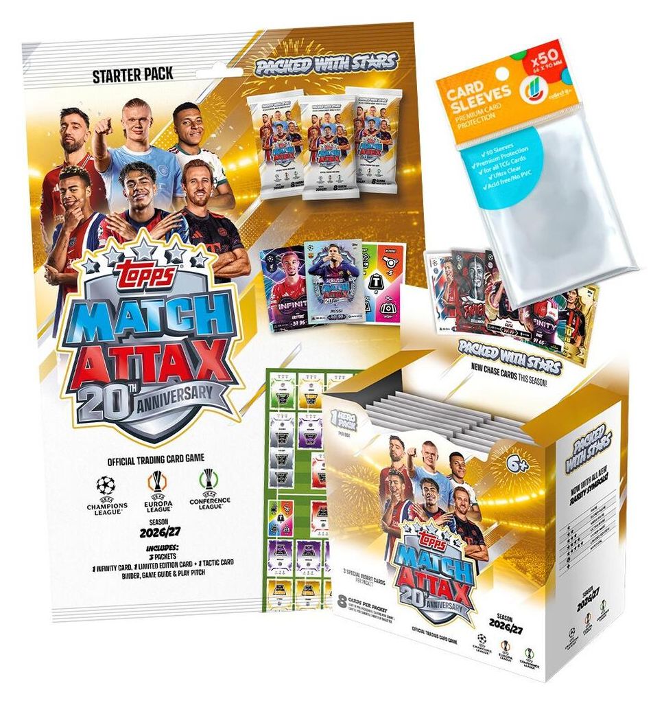 Lot comprenant des cartes de collection UCC Match Attax Image du produit 