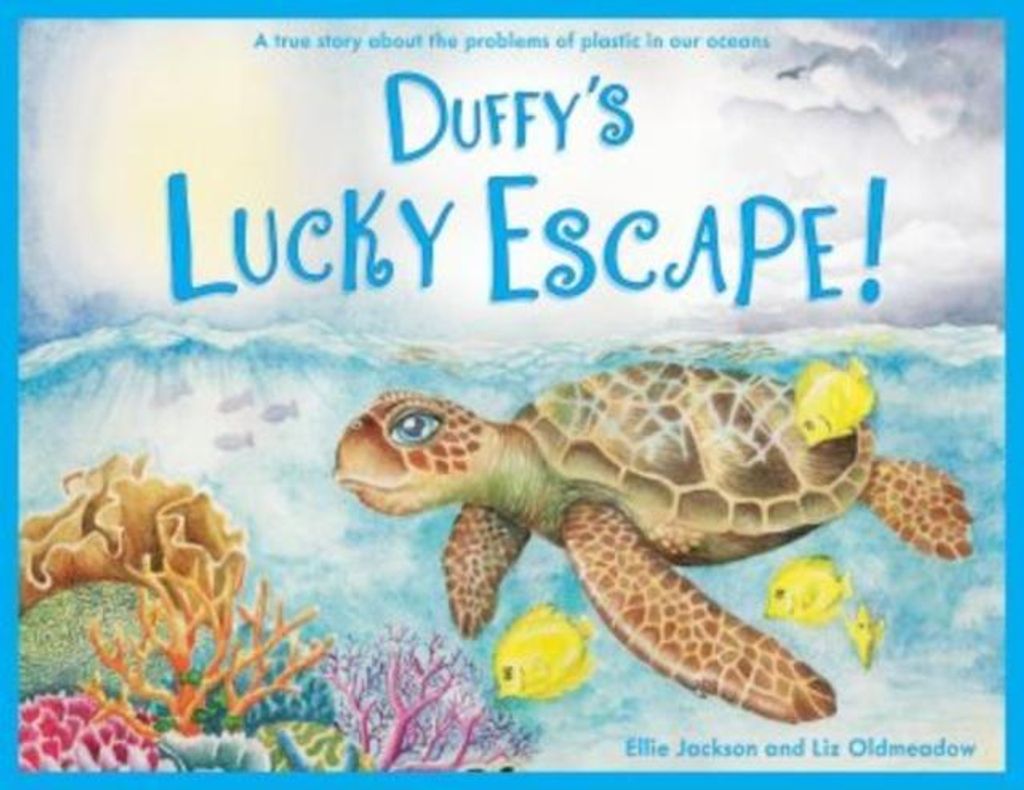 Duffy's Lucky Escape – Kinderbuch über eine Meeresschildkröte