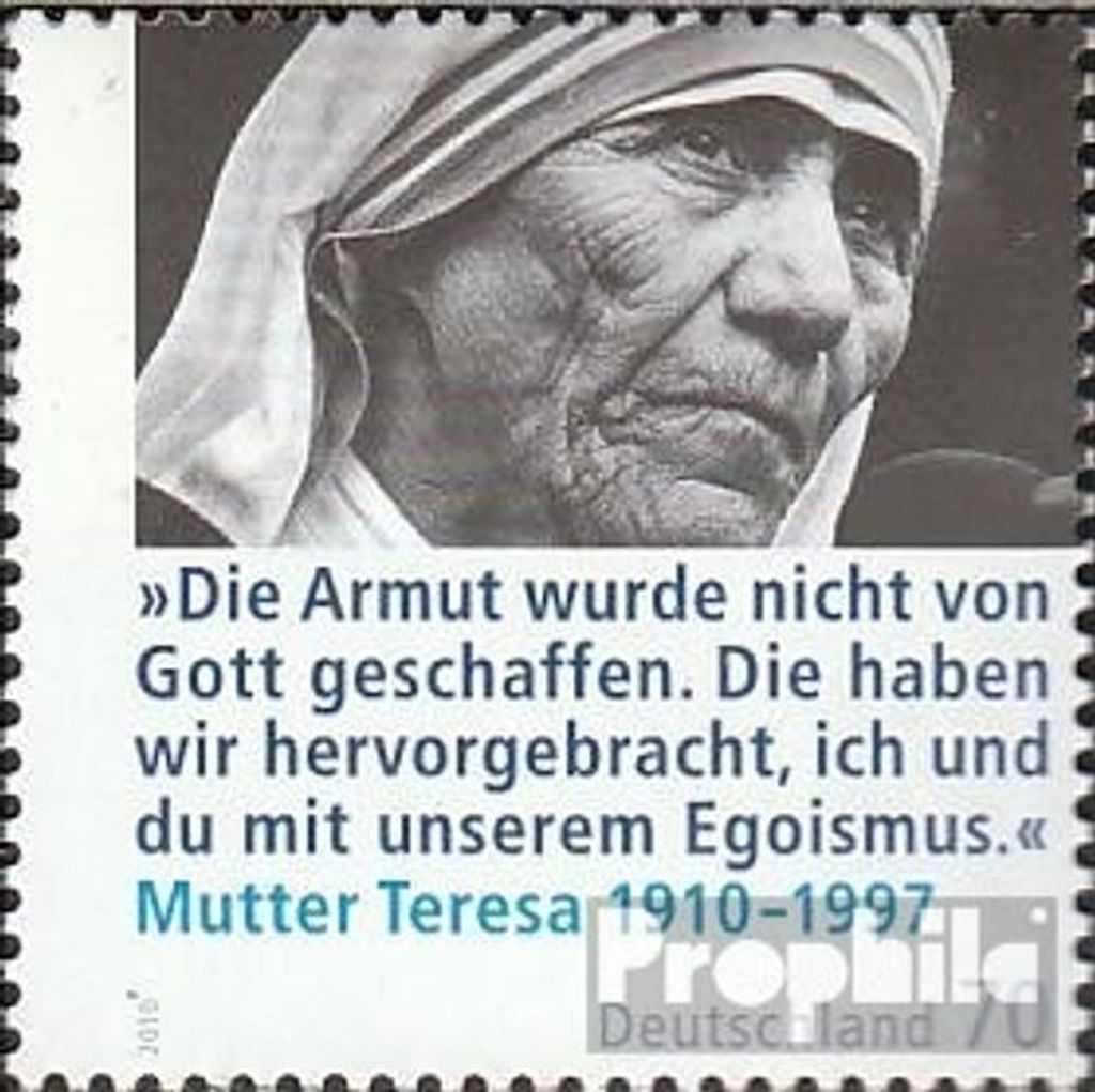 Briefmarken BRD (BR.Deutschland) 2010 Mi 2813 (kompl.Ausg.) Produktbild 