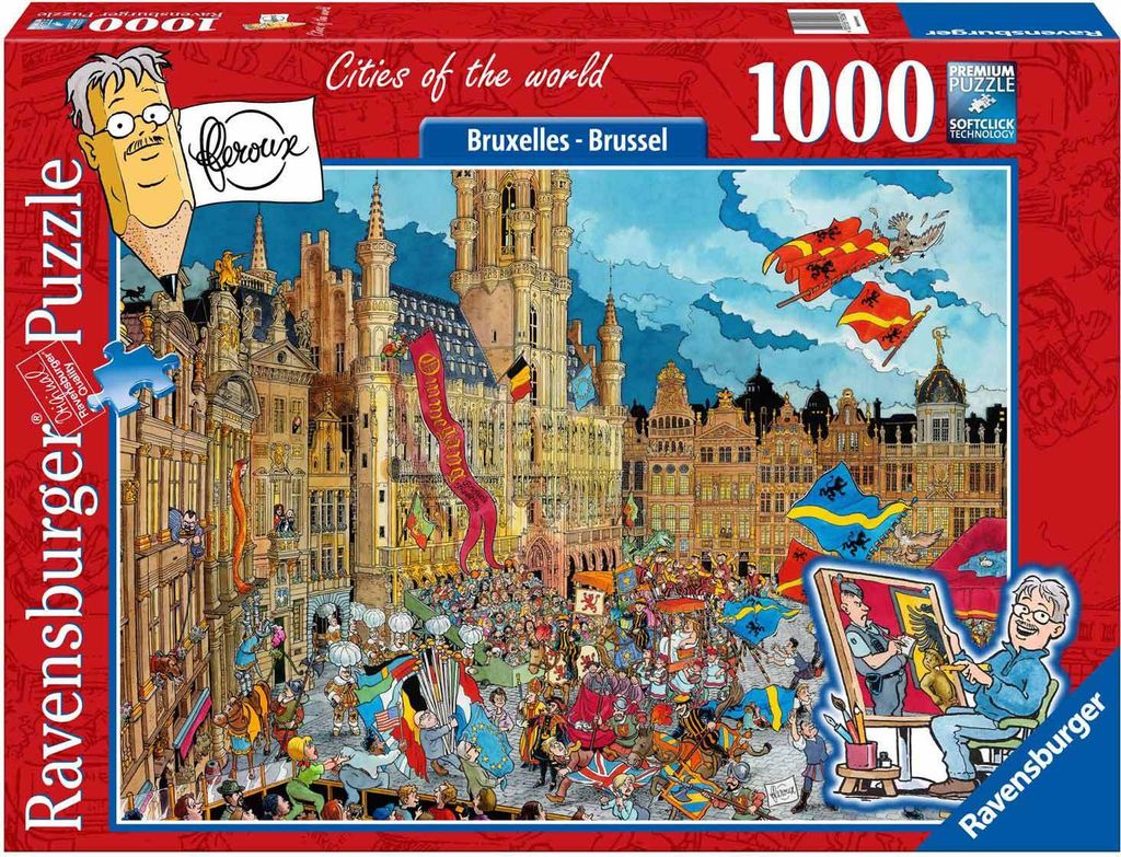 Ravensburger 19895, 1000 Stück(e), 12 Jahr(e) Produktbild 