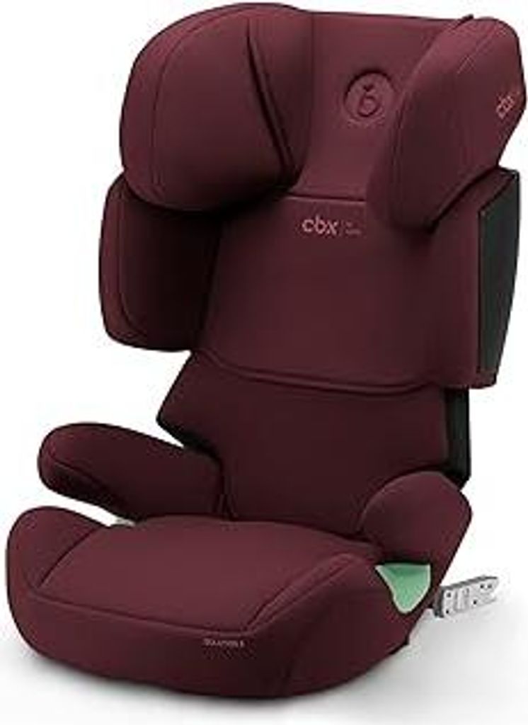 CBX by CYBEX Kinder-Autositz Solution X i-Fix, Für Autos mit und ohne ISOFIX, Ab ca. 3 bis 12 Jahre (100 - 150 cm), Ab ca. 15 bis 50 kg, Rot