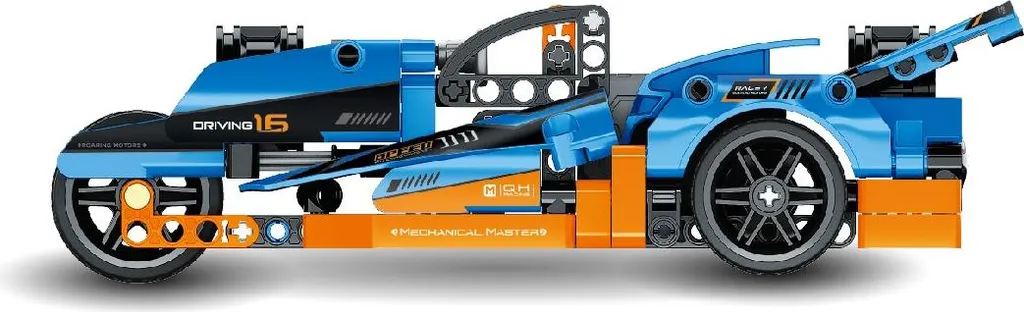 Moto Bleue IM.MASTER 40714 - Blocs de Construction avec Design Aéro