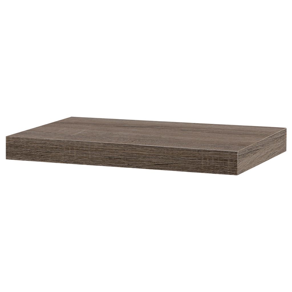 Autronic Nástěnná polička 40cm P-023 SON2 - tmavý dub Obrázek produktu 
