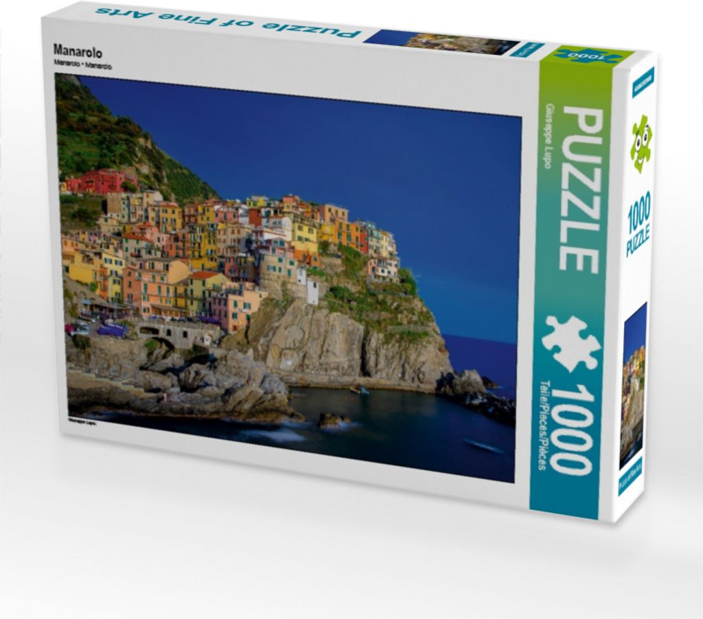 Calvendo Manarolo 1000 Teile Puzzle quer 640x480mm, Lupo Giuseppe; 7340142