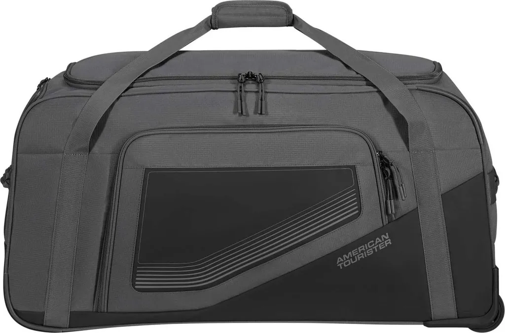 Sac de voyage à roulettes City Racer Duffle WH Noir et Gris 73 cm