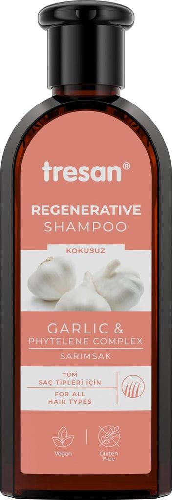 Tresan Regeneratives Shampoo mit Knoblauch 300 ml Produktbild 