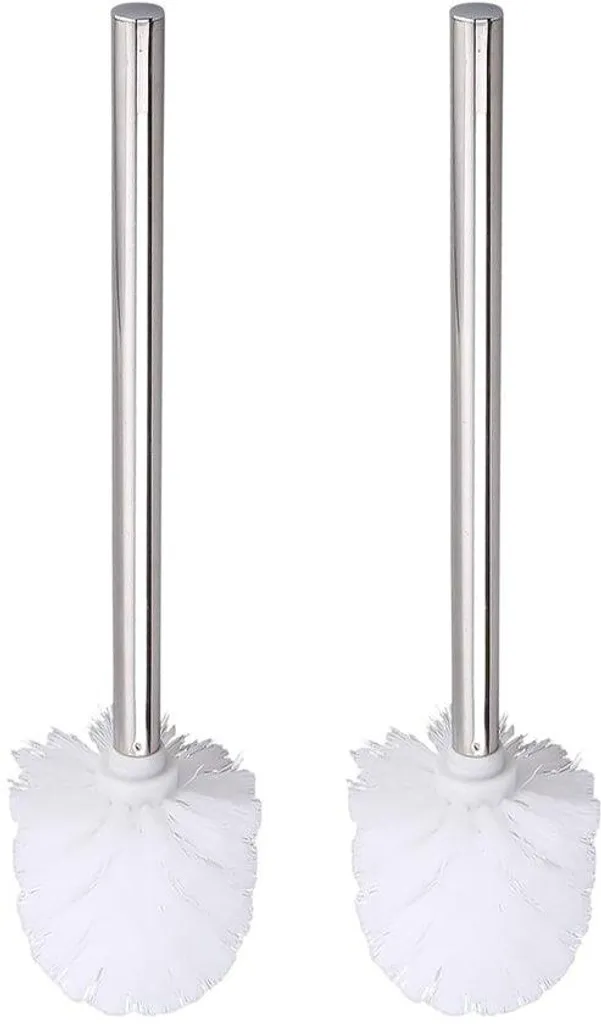 Brosse WC avec manche inox inoxydable 8 cm : fini la rouille et l'usure