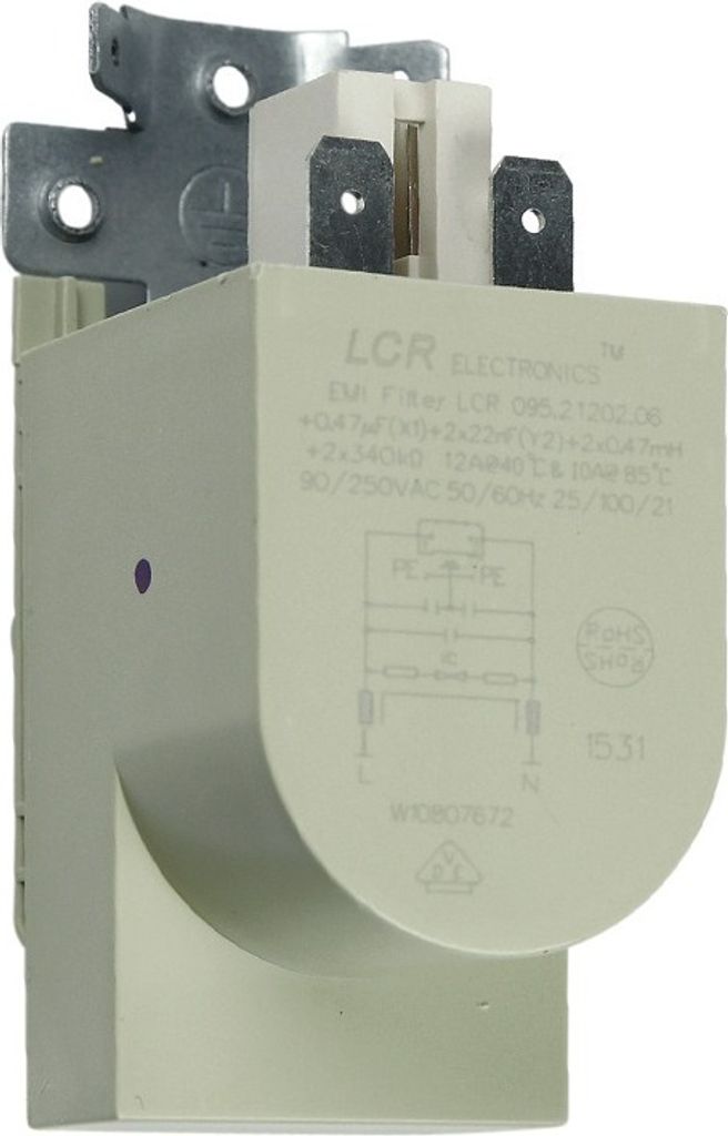 easyPART passend für 481010807672 Bauknecht Whirlpool Entstörschutz Entstörfilter Filter Kondensator Trockner auch Ignis Indesit Maytag