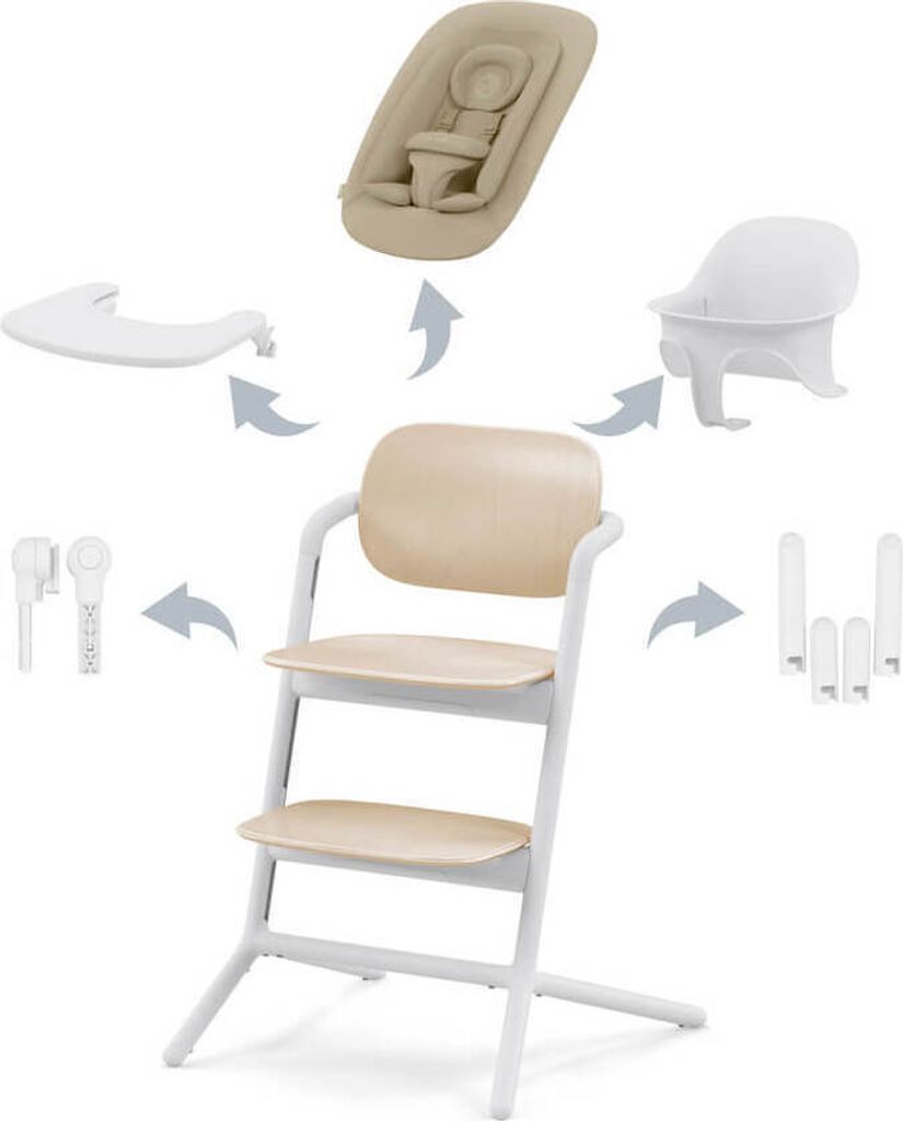 Cybex Lemo Kinderhochstuhl 4in1 Set