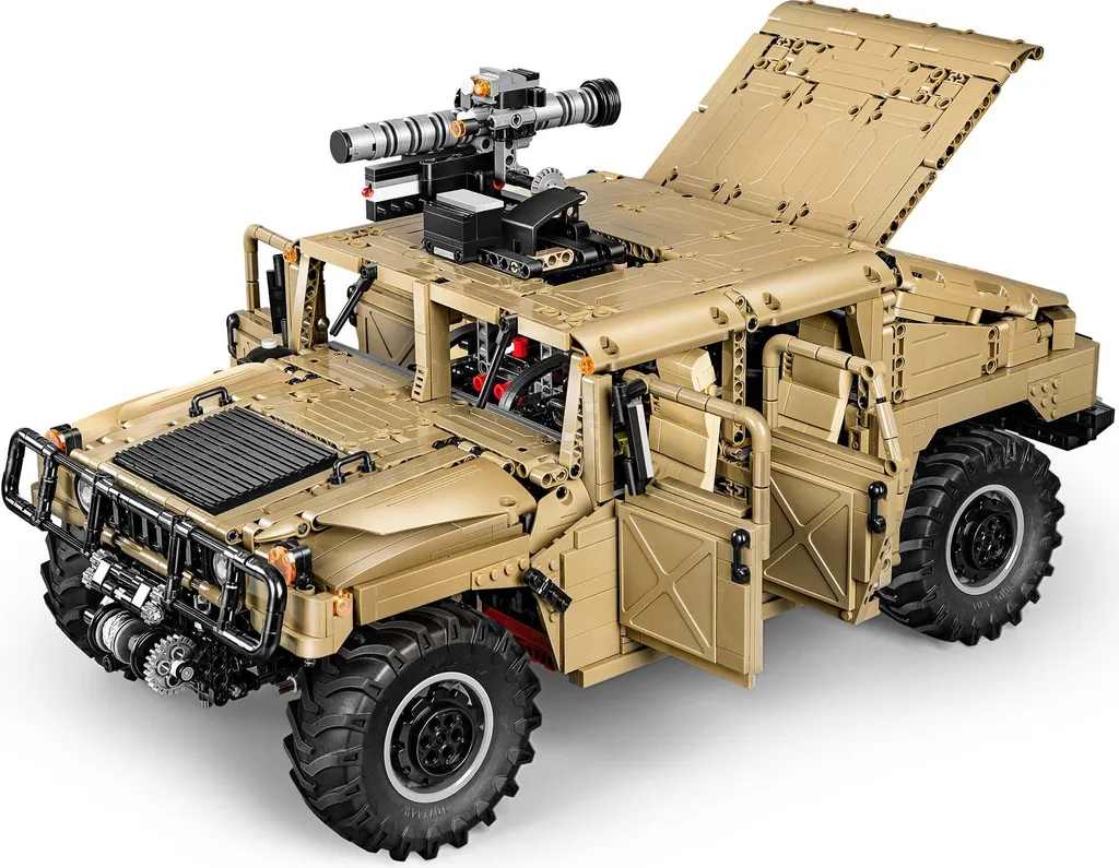Jeu de Construction HUMVEE CaDA C61036W Idéal pour Adulte et Ado