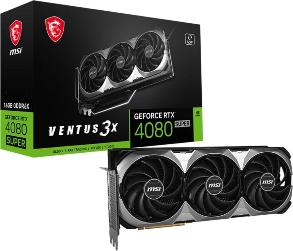 MSI V511-221R GeForce RTX 4080 SUPER 16G VENTUS 3X OC Produktbild 