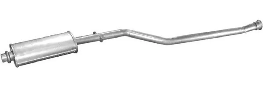 Silencieux Central POLMO 4137 en Acier Aluminisé Haute Durabilité OE