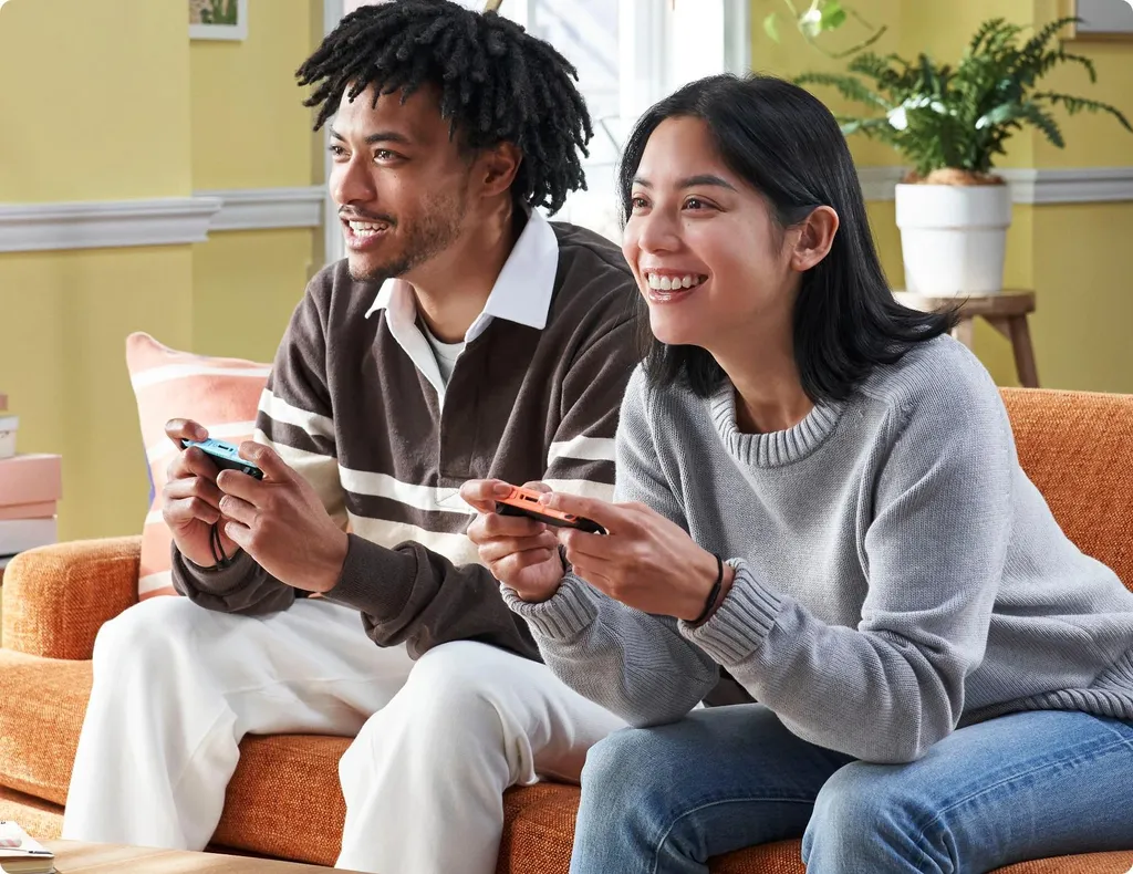 Nintendo Switch 2 Rouge avec Prise EU 220V - Écran HD et Performance Fluide - 8