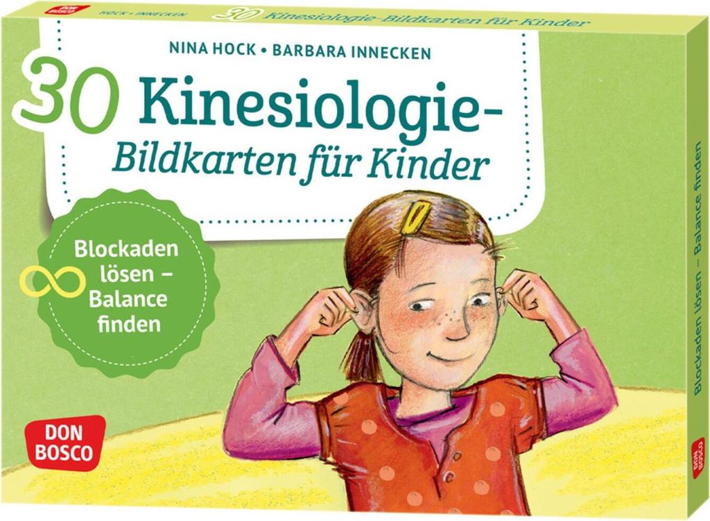 30 Kinesiologie-Bildkarten für Kinder