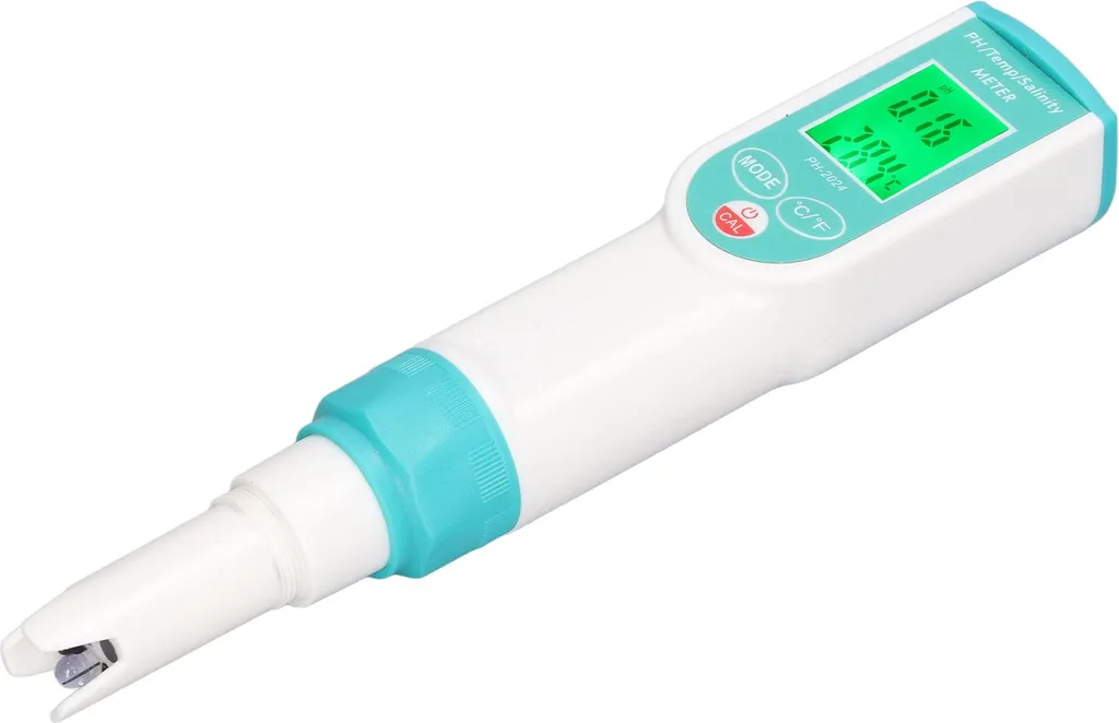 Analyseur de qualité de l'eau digital portable et étanche avec sonde