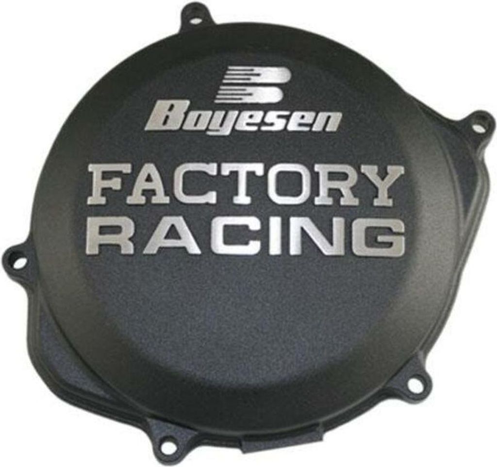 BOYESEN Factory Racing Kupplungsdeckel schwarz Kawasaki KX450