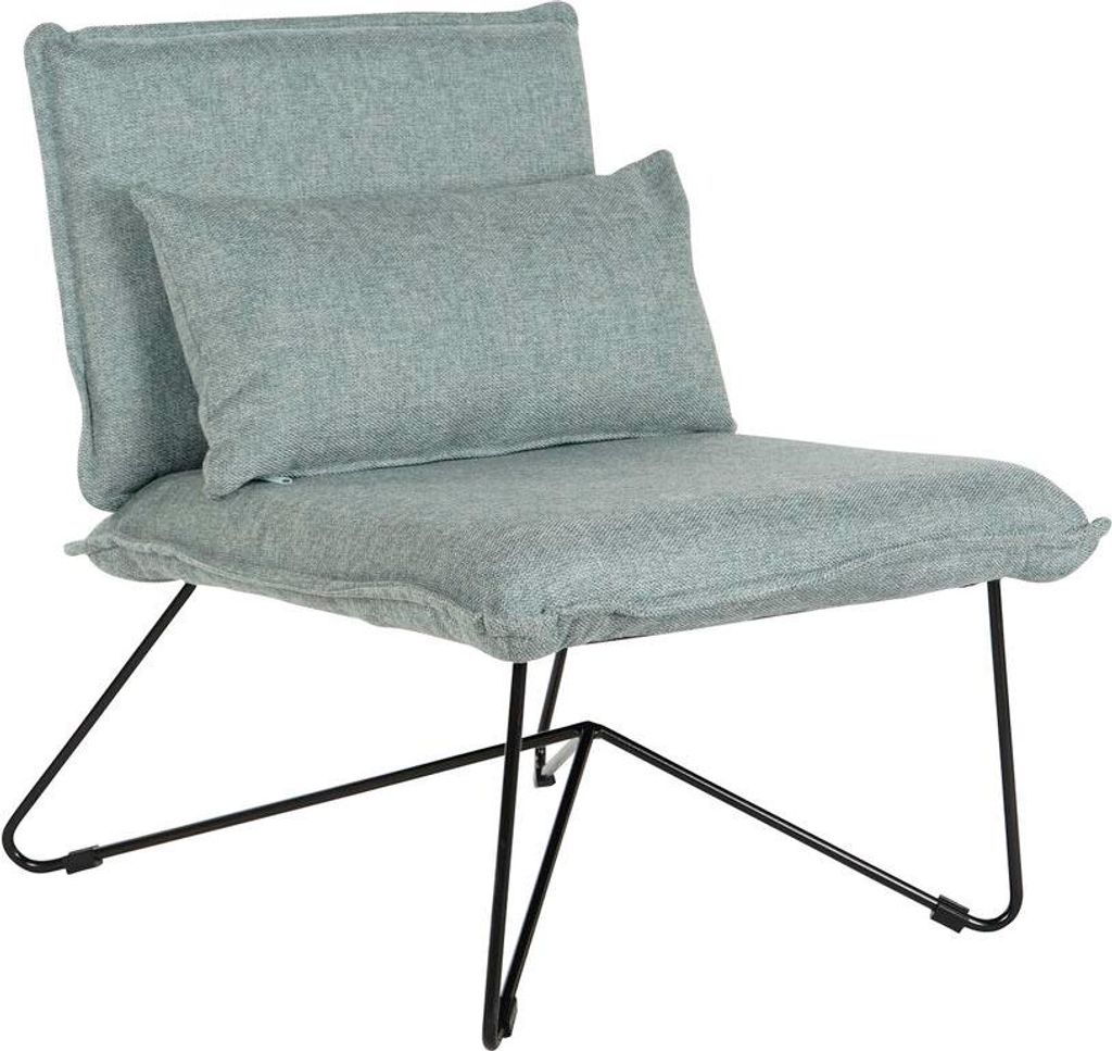 Sillón Home ESPRIT Verde Metall 66 x 78 x 75 cm