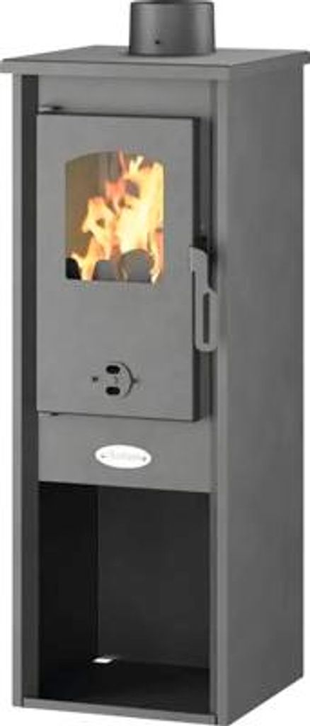 Kachle na drevo Ekoflam Bari oceľ antracit 5,2 kW Obrázok produktu 