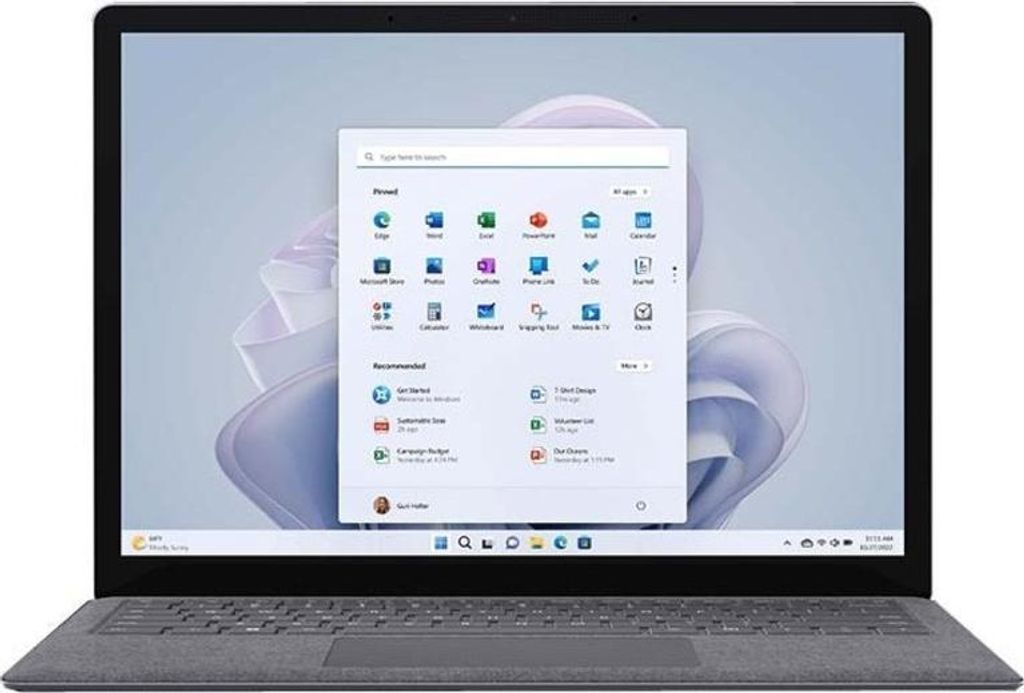 MICROSOFT RBH-00005 Surface Laptop 5 Intel Core i7-1185G7 34,29cm 13,5Zoll 16GB 512GB W11P SC Platinum Österreich/Deutschland 1 Lizenz