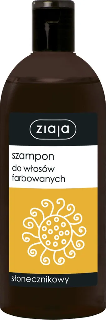 ZIAJA Shampoo all'estratto di girasole per capelli colorati 500ml