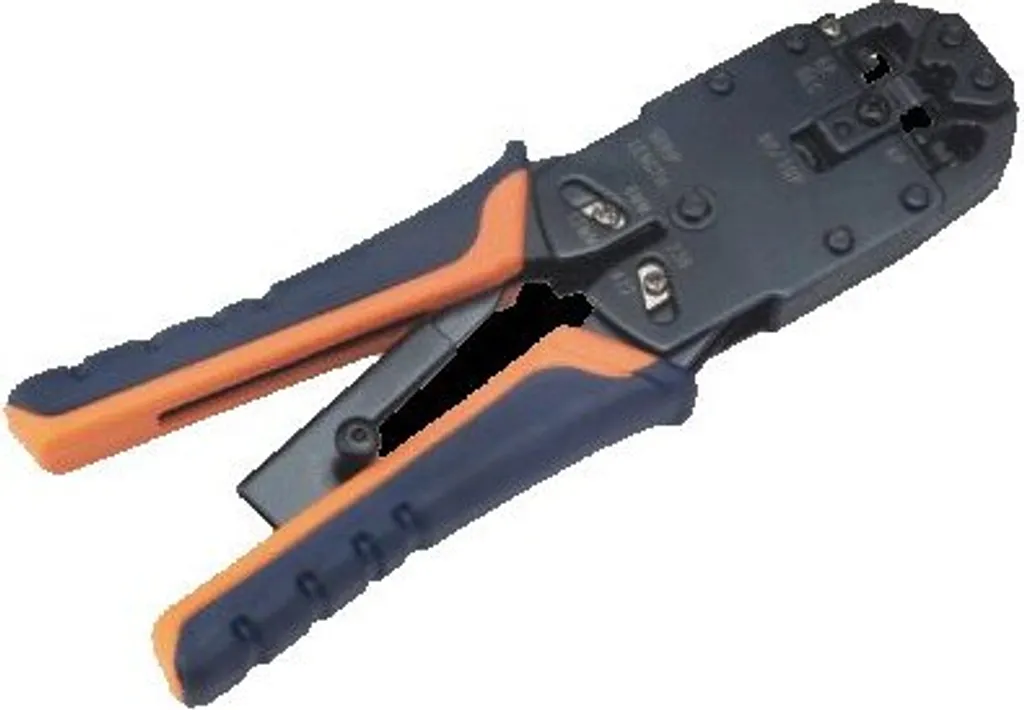 Pince RJ45 à cliquet DATACOM PROFI 8P+6P+4P avec poignée confort