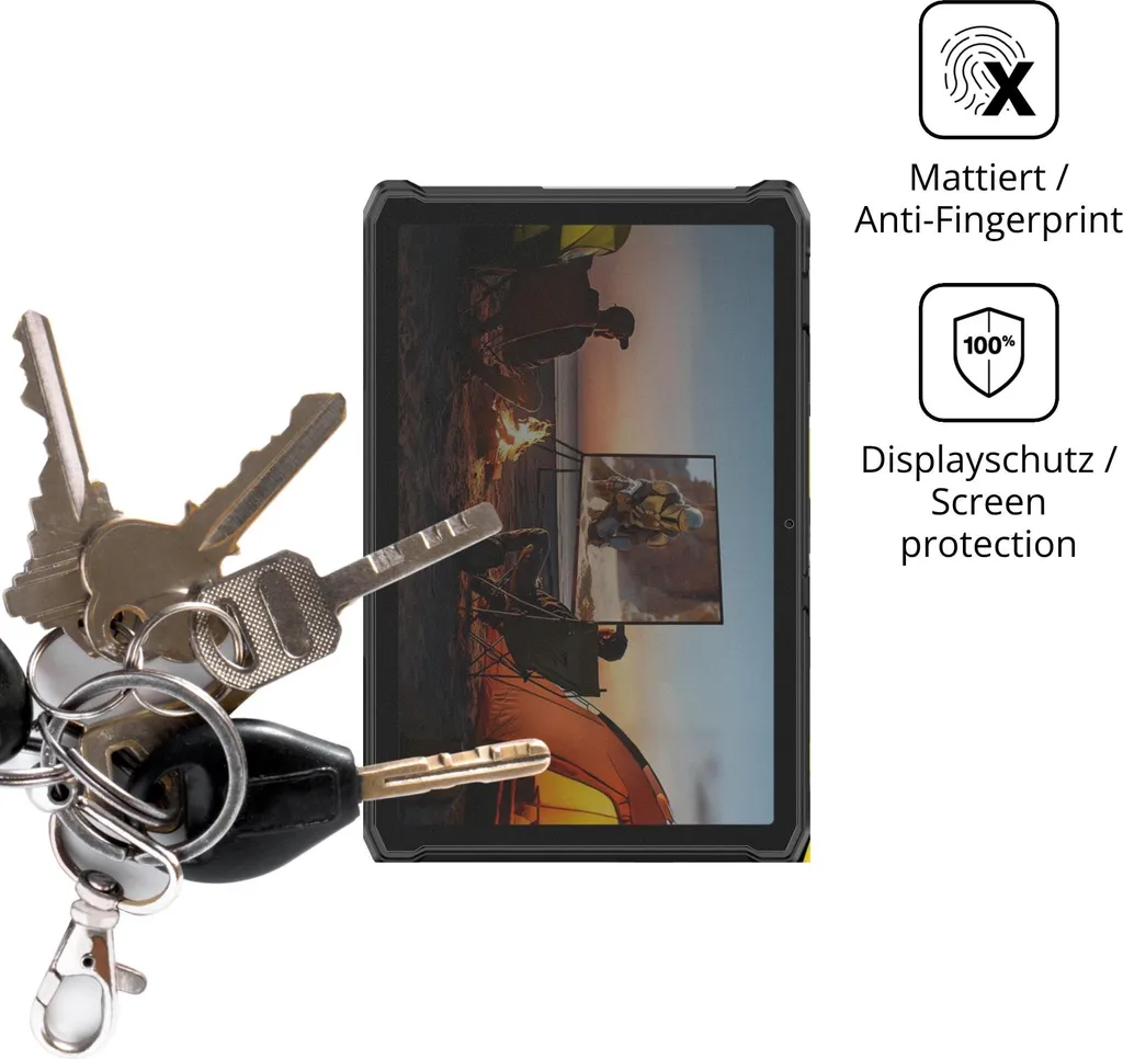 dipos I 2X Pellicola Protettiva Compatibile con Ulefone Armor 5