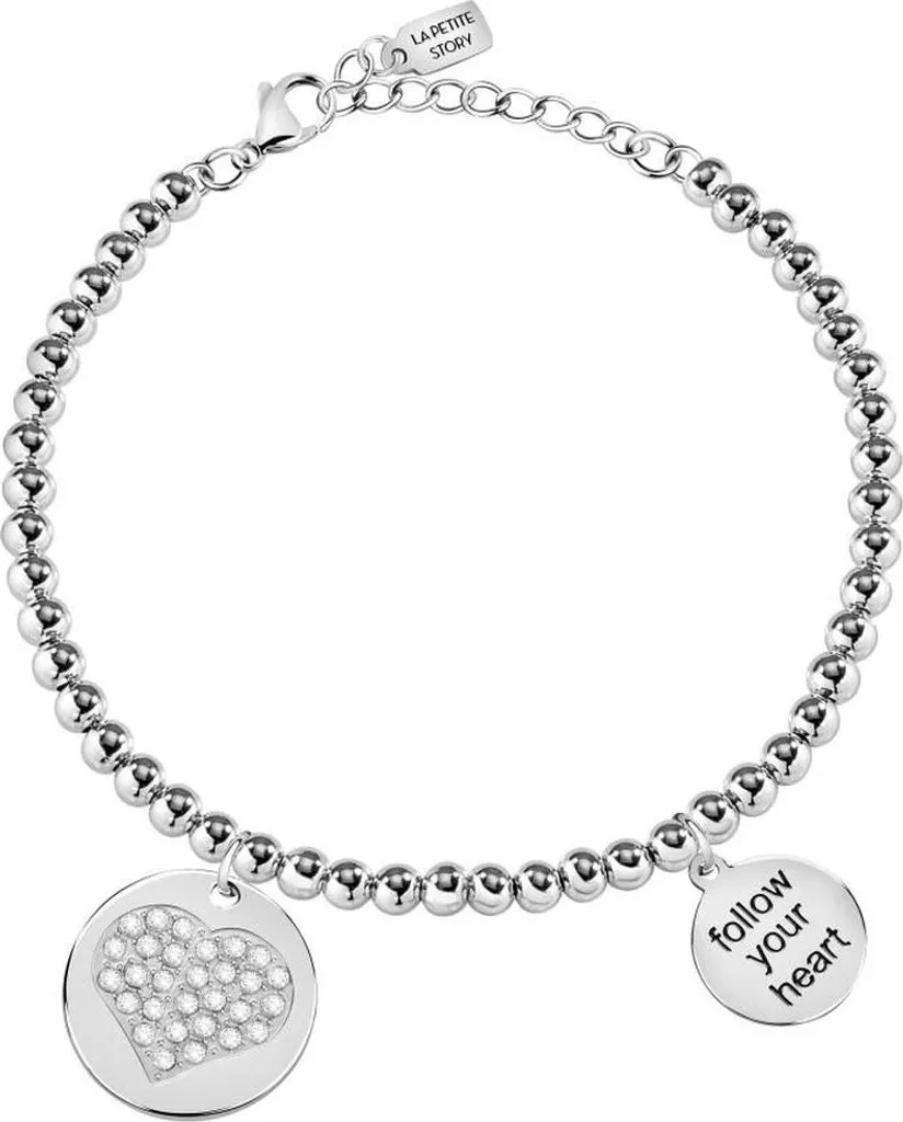 Bracelet Love LPS05ASD10 : le cadeau idéal en acier pour la Saint-Valentin