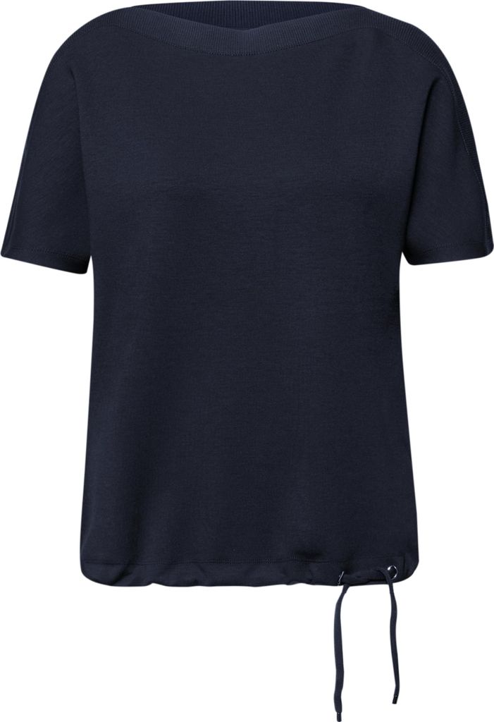 Street One LTD QR u-boat shirt w.rib coll shadowed navy 42 Produktbild 