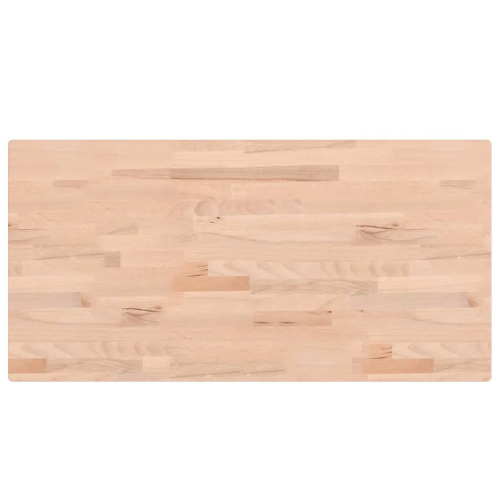 Offerta Top Bagno Faggio Massiccio 100x50x4 - Qualità Premium