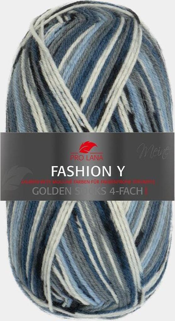 Pro Lana Golden Socks Fashion Y 4-fach Sockenwolle, Produktbild 