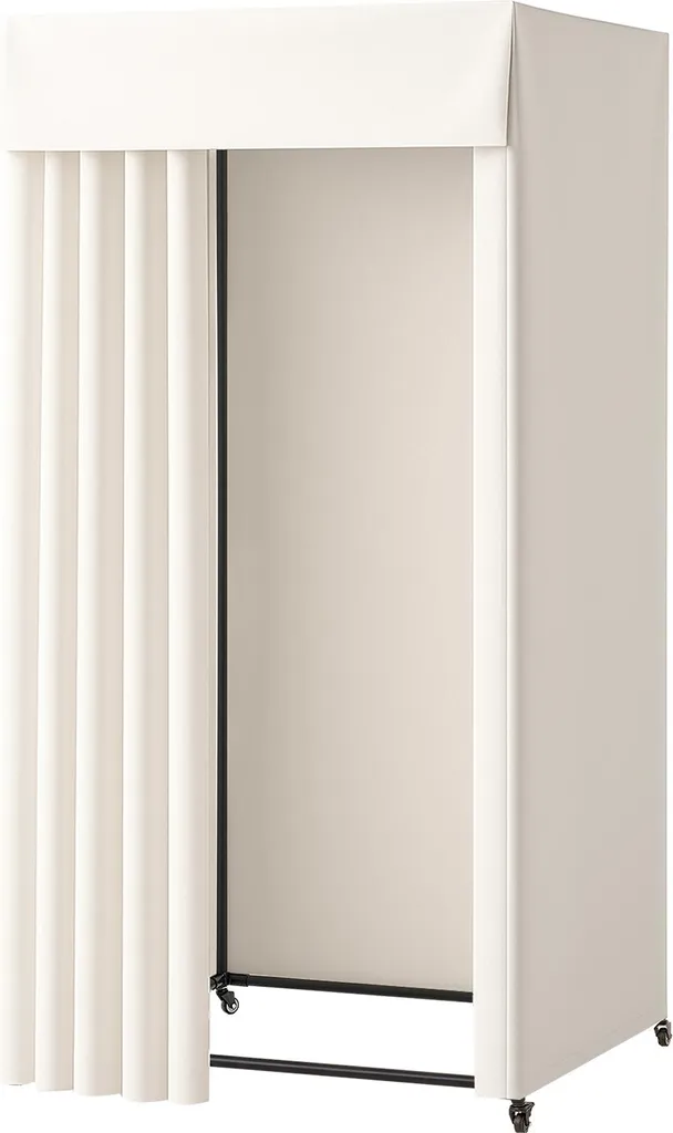 Cabine d'essayage pare-vue pour créer un vestiaire instantané partout