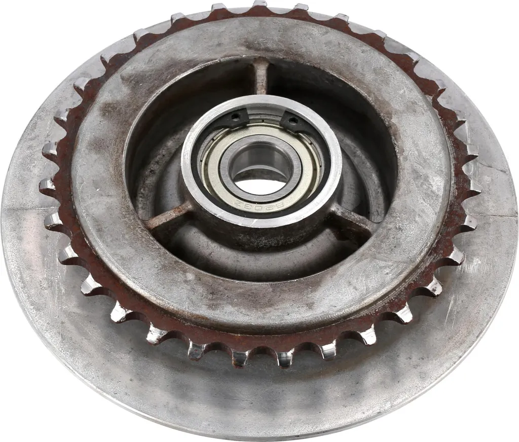 Réparer transmission Simson SR50 : Pignon 31 dents et roulement 6203
