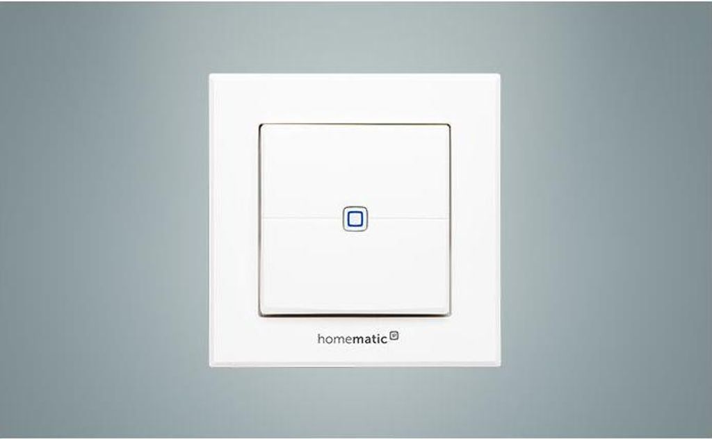 Homematic IP, interruptor de pared, doble. (Modelo: Imagen del producto 