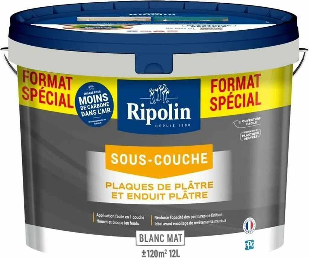 Ripolin Peinture Cuisine et Salle de Bain anti-condensation Bleu Canard