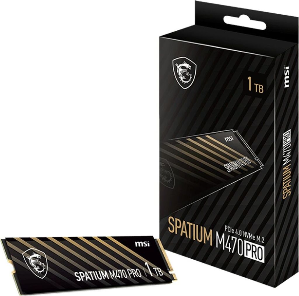 MSI Spatium M470 PRO PCIe 4.0 NVMe M.2 1 To PCI Express 4.0 Image du produit 