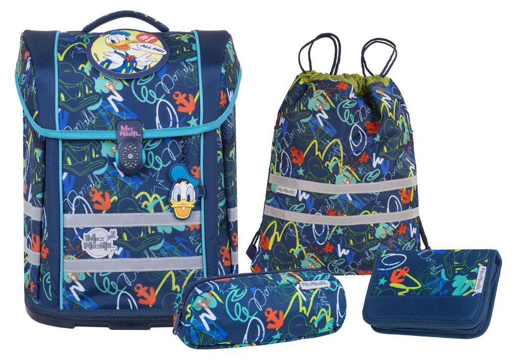 McNeill McNeill Disney Schulranzen-Set PERFECTO 5tlg. - Produktbild 