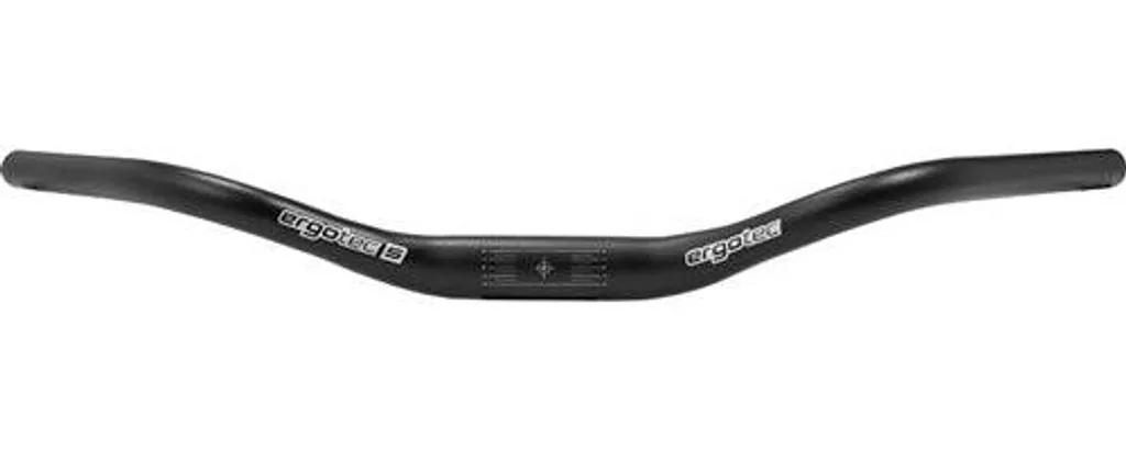 Cintre de vélo Ergotec courbure NSU City en aluminium noir 31,8 mm