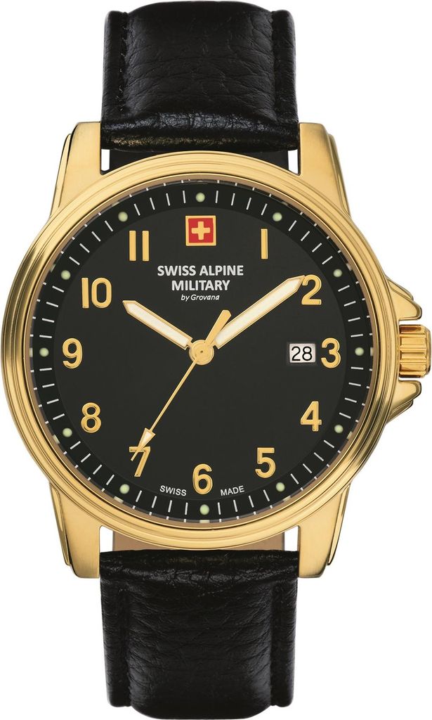 Švajčiarske náramkové hodinky Alpine Military Pánske 40 mm Obrázok produktu 