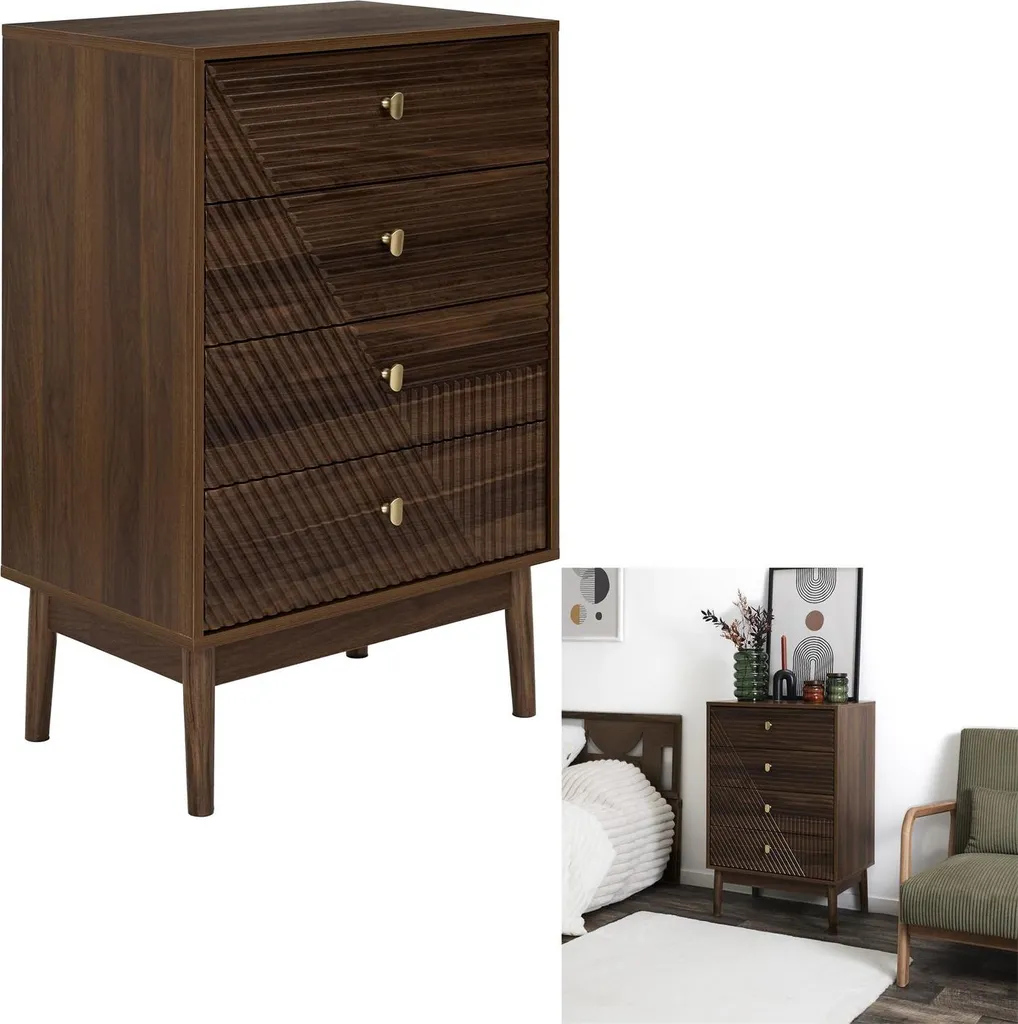 Commode de rangement 60 cm pour petits espaces bureau ou chambre - 7