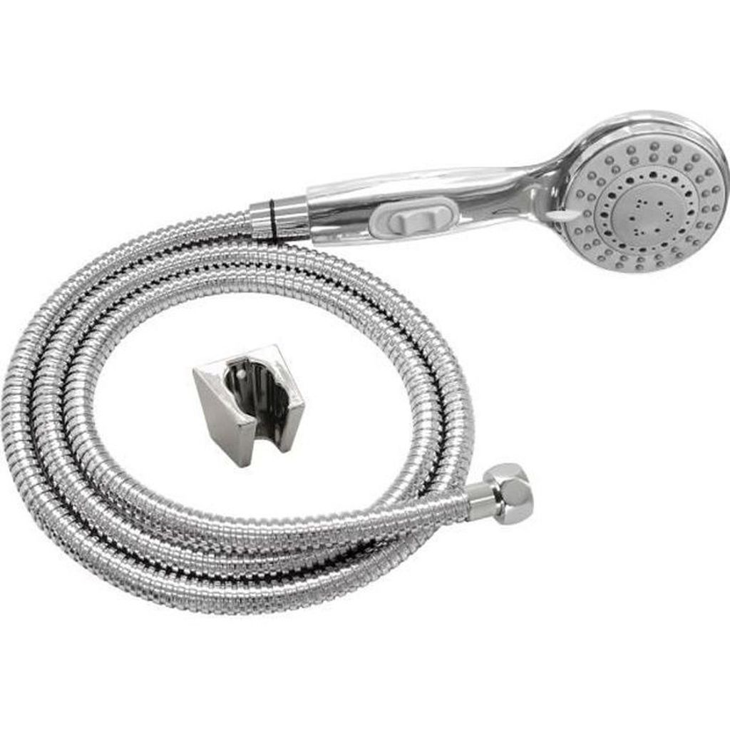 Ein Duschkopf mit einem Schlauch, um den Durchfluss zu lenken Rousseau Stop'o 2 m 3 Positionen